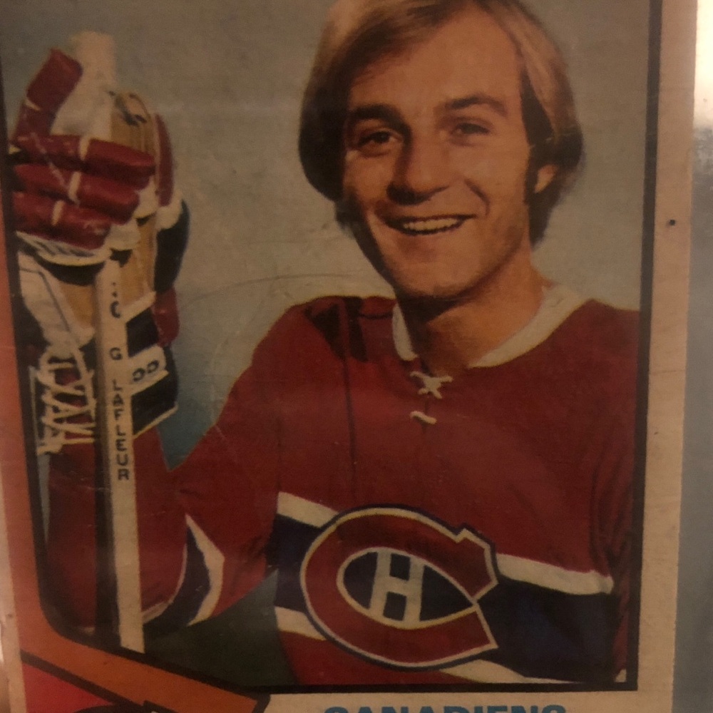Vintage Hockey Trading Card